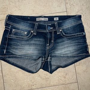 NWOT BKE Denim Shorty shorts
